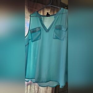 Womens sleeveless blouse